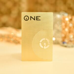 Gold Metal Cards