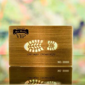 Antique Gold Metal Cards