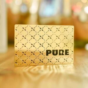 Gold Metal Card