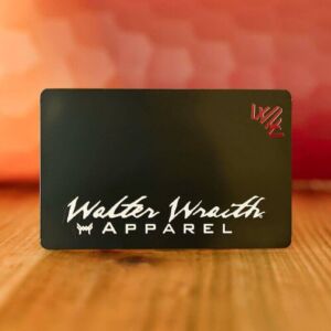 Black Metal Card