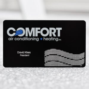 Black Metal Card