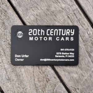 Black Metal Card