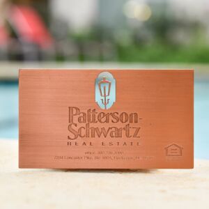 Antique Copper Metal Cards