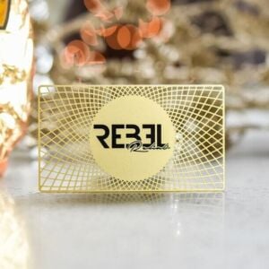 Gold Metal Card