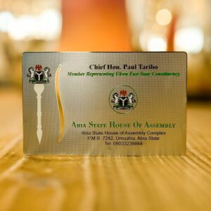 Stainless Steel Card