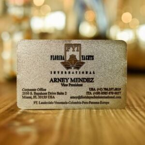 Stainless Steel Card