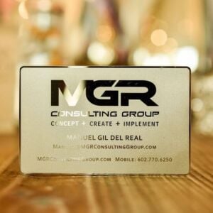 Stainless Steel Card