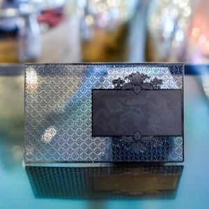 Gunmetal Black Card
