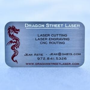 Stainless Steel Card